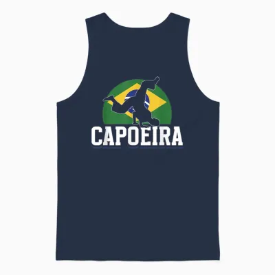 Capoeira Kampfsport Brasilianisch Hobby Training Capoeira Unisex Tank Top - Navy