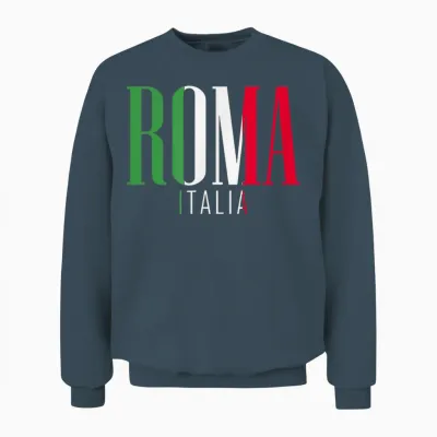 Roma Rome | Italie Europe Ville T-Shirt, Black, S Unisex Sweatshirt - Dark Heather