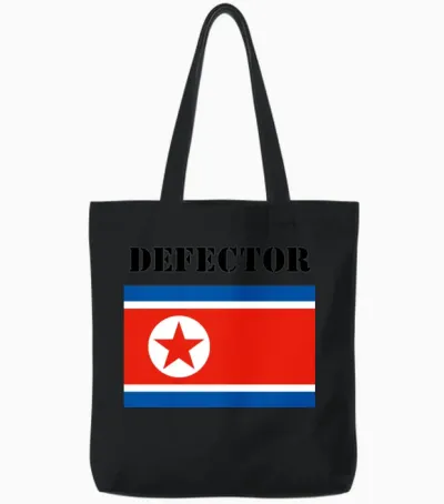 North Korea: Defector Tote Bags - Black