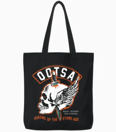Queens of the Stone Age Kultige Rockmusik Und Metal Für Fans Tote Bags - Black