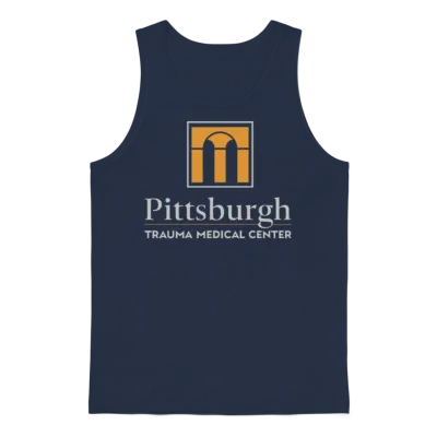 Pittsburgh Unisex Tank Top - Navy