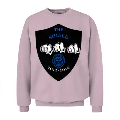 The Shield Unisex Sweatshirt - Light Pink