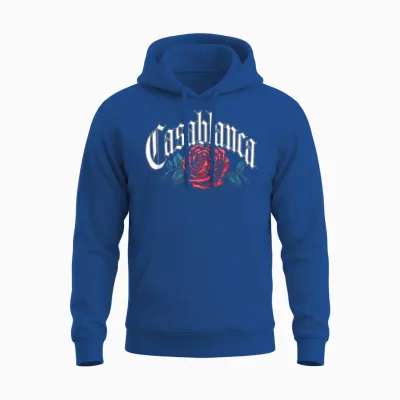 Casablanca Morocco — Iconic City and Mediterranean Atmosphere T-Shirt, Black, S Unisex Hoodie - Royal