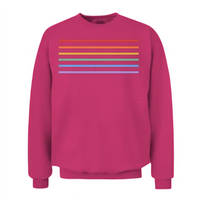 Subtle Pride Unisex Sweatshirt - Heliconia