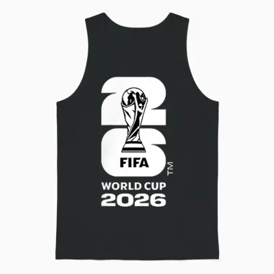 Fifa World Cup26 Bosnia Herzegovina Country Ball Unisex Tank Top - Black