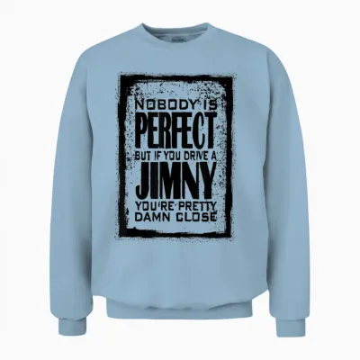 Jb74 Jb43 4x4 Offroad Witzig Niemand Ist Perfekt Jimny Unisex Sweatshirt - Light Blue