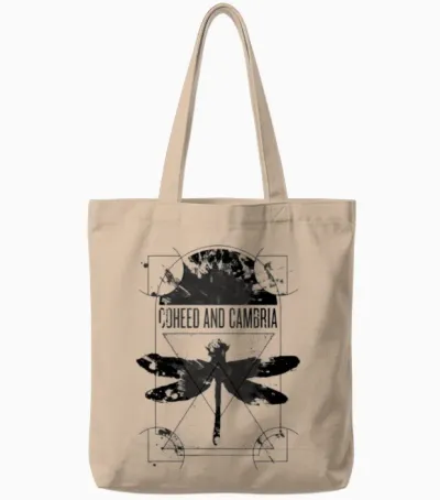 Coheed Und Cambria Dissect Tote Bags - Natural