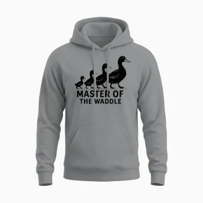 Master of the Waddle Duck Herding Unisex Hoodie - Sport Grey