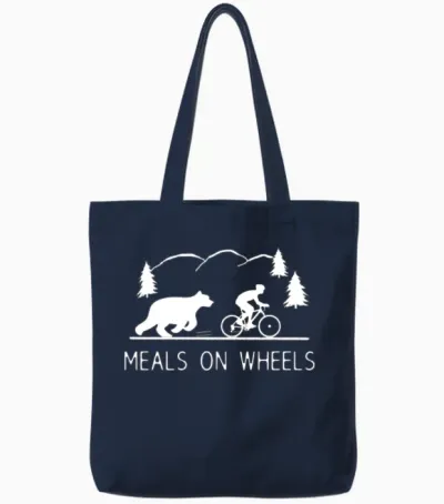 Meals on Wheels Tote Bags - Navy