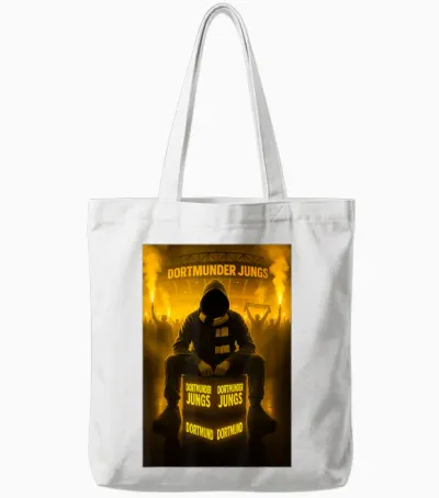 Dortmund Men's T-Shirt Dortmund Boys Ultras Gift Tote Bags - White