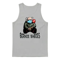 Bernie Babies Unisex Tank Top - Ash – 1