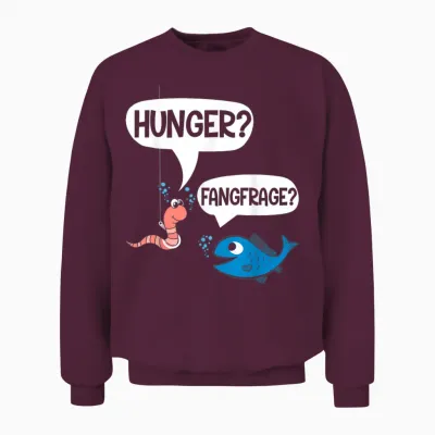 Lustiger Spruch, Angler, Lustig, Coole Sprüche, Lustig Lustig Angeln Unisex Sweatshirt - Maroon