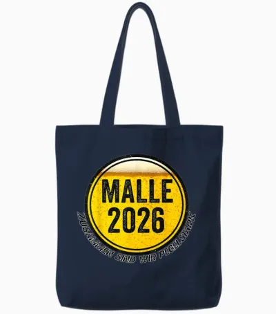 Malle 2026 Gruppe Mallorca Tote Bags - Navy