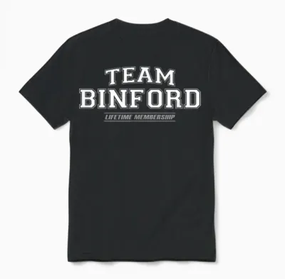 Team Binford | Stolzer Familienname, Nachname Geschenk Unisex T-Shirt - Black