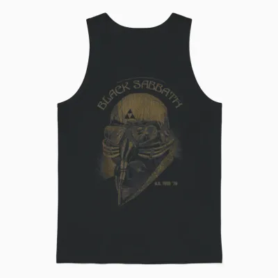 Black Sabbath Official U.s Tour '78 Unisex Tank Top - Black