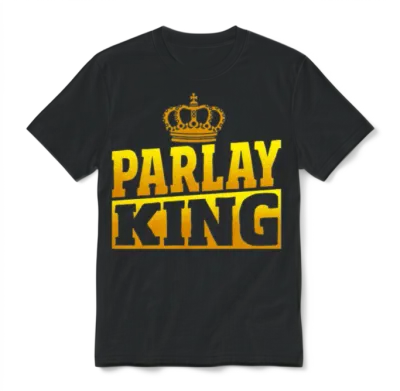 Parlay King Sports Betting Parlay Picks Sports Unisex T-Shirt - Black