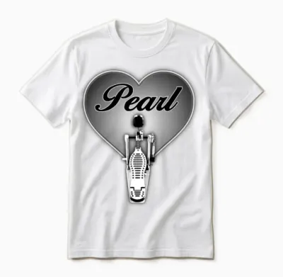Pearl in Heart Unisex T-Shirt - White