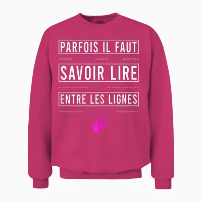 Request Godmother Announcement Godmother Veux-Tu être Ma Marraine Unisex Sweatshirt - Heliconia