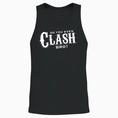Clash of Clans - Do You Clash Bro Unisex Tank Top - Black