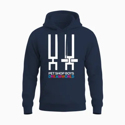 Pet Shop Boys Dreamworld Tour Unisex Hoodie - Navy
