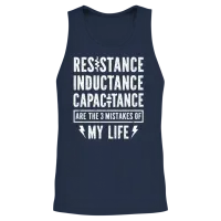 Electrical Engineer Tee Electrical Engineering Ind Unisex Tank Top - Navy – 2