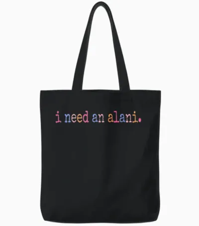 I Need an Alani Summer Drink Summer Girl Summer Vacation Tote Bags - Black