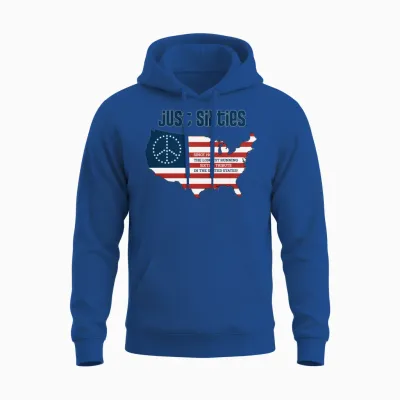 Just Sixties 2025 Tour Unisex Hoodie - Royal