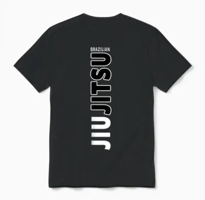 Jiu Jitsu Mma T-Shirt, Brazilian Jiu Jitsu T-Shirt, Black, S Unisex T-Shirt - Black