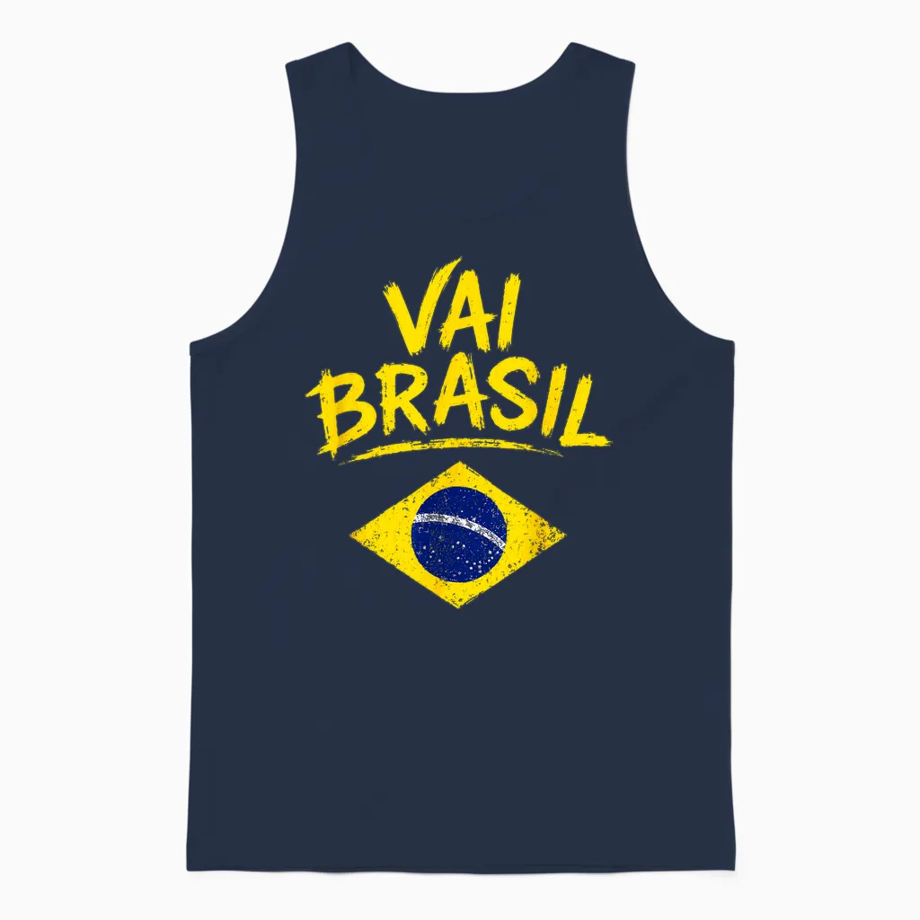 Colors Men Women Kids Soccer Unisex Tank Top in Navy