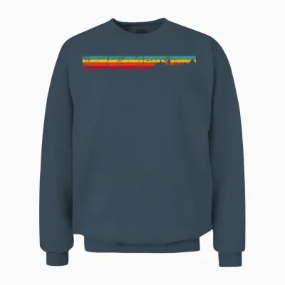 Oxford Retro Unisex Sweatshirt - Dark Heather