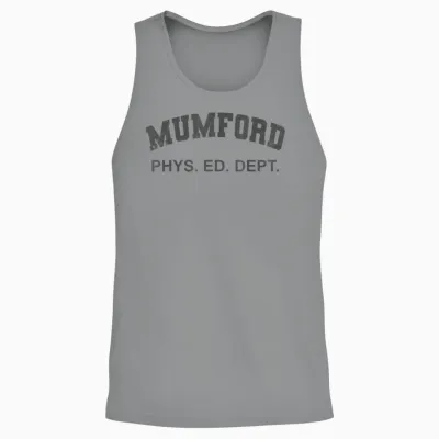 Mumford Phys Ed Dept Lustiges Halloween-Kostüm Unisex Tank Top - Sport Grey