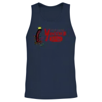 Yocco's the Hot Dog King Lovers Unisex Tank Top - Navy – 2