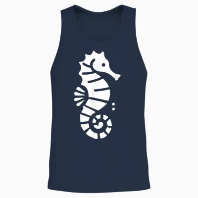 Seepferdchen - Ocean Wildlife Unisex Tank Top - Navy