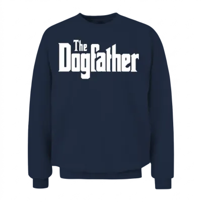 Dog Father Unisex Sweatshirt - Navy