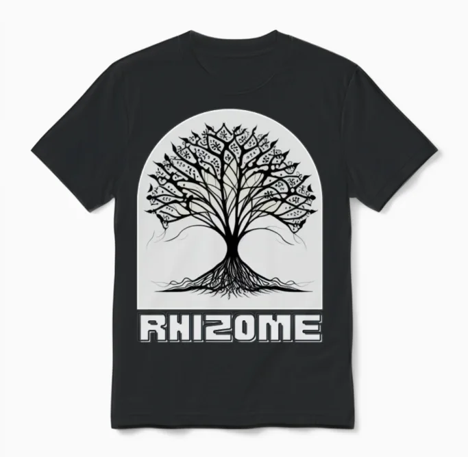 Botanic Brave Unisex T-Shirt in Black