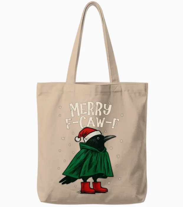 Merry F Caaw F Tote Bags in Natural