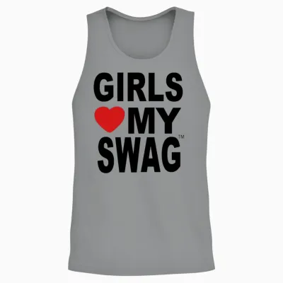 Girls Love My Swag Unisex Tank Top - Sport Grey