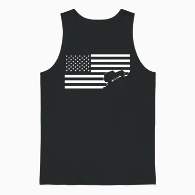 Jeep America Unisex Tank Top - Black