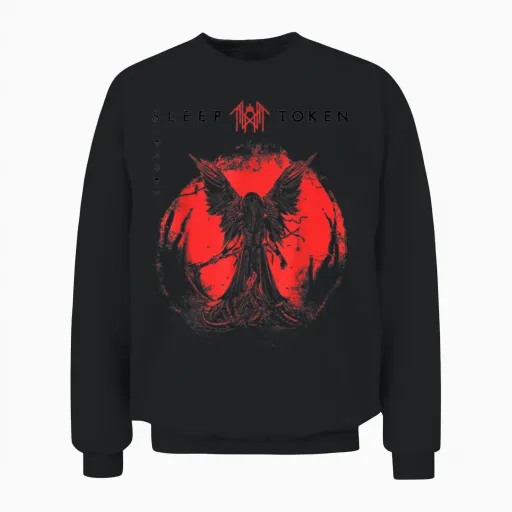 Sleep Token Tmbte Unisex Sweatshirt in Black