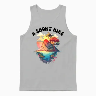 A Short Hike Unisex Tank Top - Ash