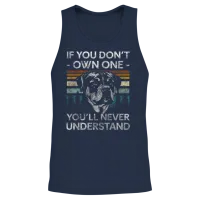 Pedigree Dog Dog Breed Dog Owners Dog School Unisex Tank Top - Navy – 2