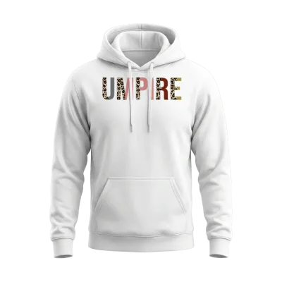 Umpire Unisex Hoodie - White