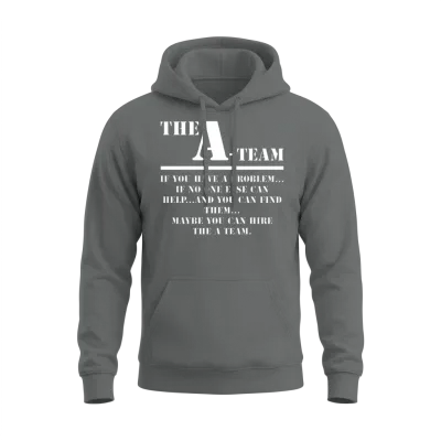 The a Team Unisex Hoodie - Graphite Heather