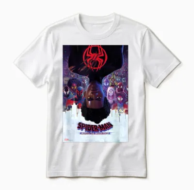 Marvel Spider-Man: Across the Spider-Verse Theatrical Unisex T-Shirt - White