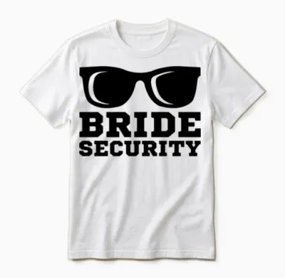 Bachelorette Party Wedding Bridesmaid Bride Unisex T-Shirt - White