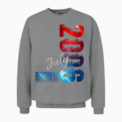 20 Ans Anniversaire Homme Cadeau Juillet 2006 Vintage Unisex Sweatshirt - Sport Grey