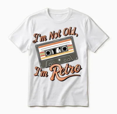 Retro Reverie Unisex T-Shirt - White