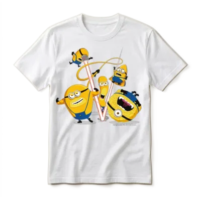 Minions the 5 Mega Minions Unisex T-Shirt - White