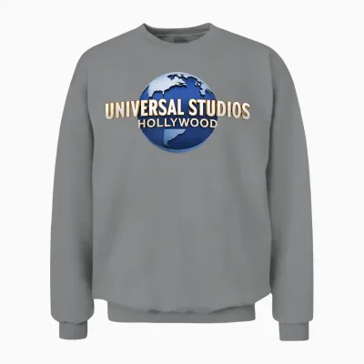 Universal Parks Universal Studios Hollywood Unisex Sweatshirt - Sport Grey