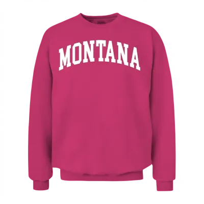 Montana Unisex Sweatshirt - Heliconia